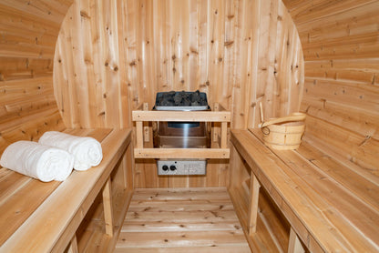 Leisurecraft Canadian Timber Serenity Barrel Sauna