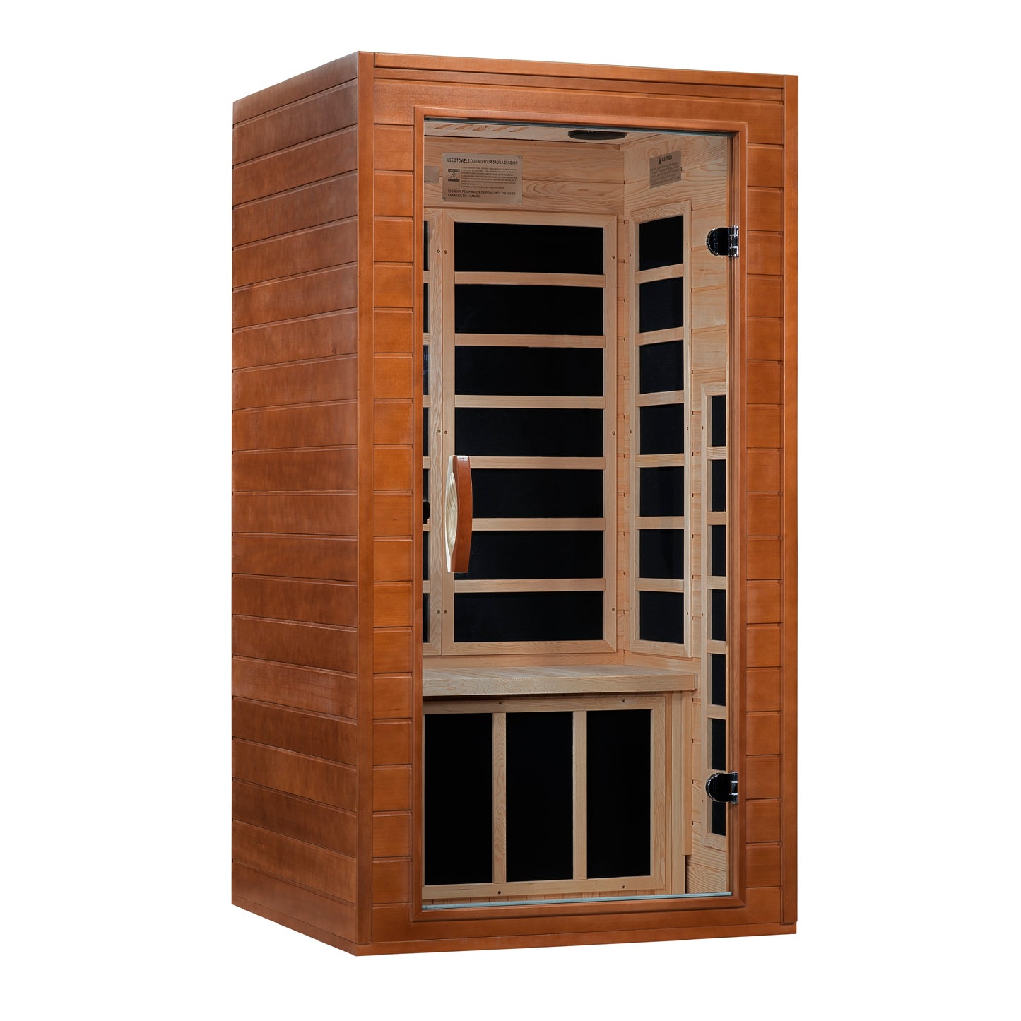 DYN-6103-01 Avila 1 or 2 Person Low EMF FAR Infrared Sauna