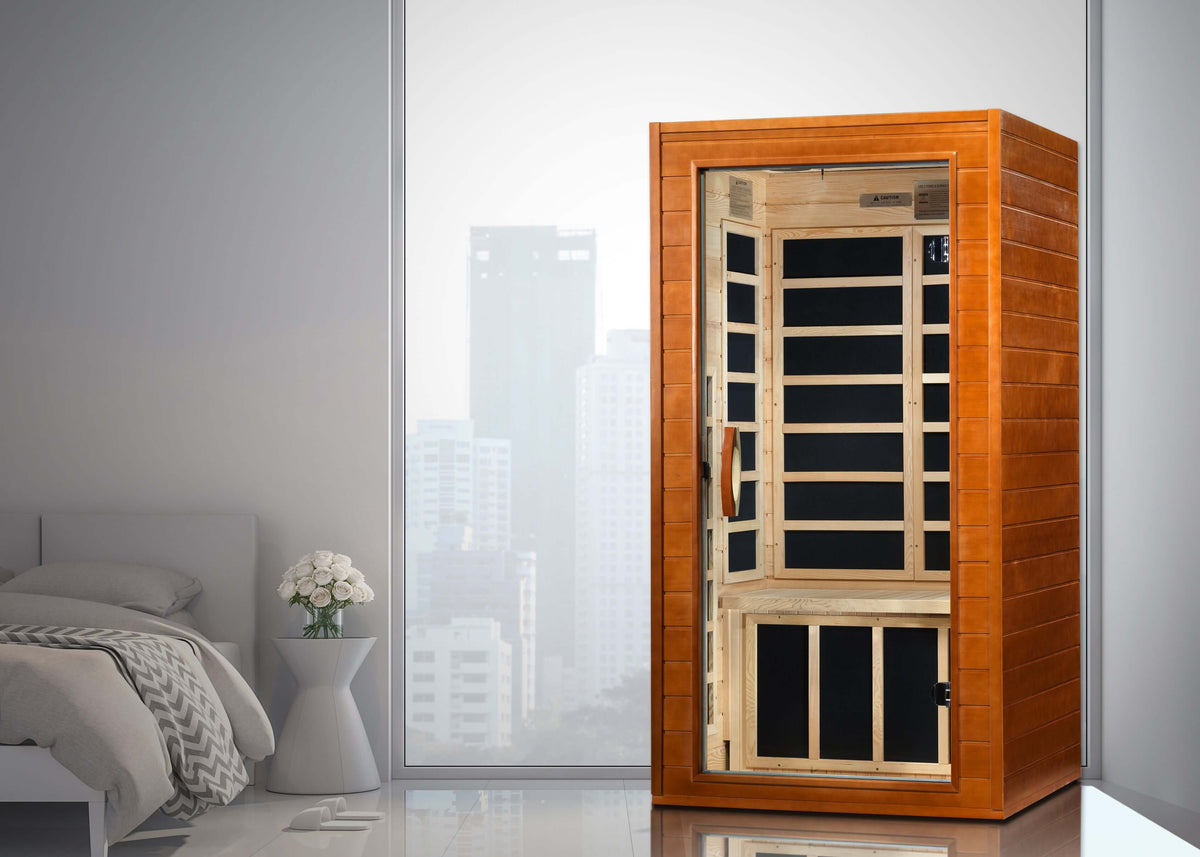 Avila 1 or 2 Person Low EMF FAR Infrared Sauna