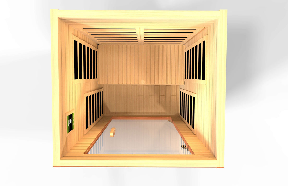Avila 1 or 2 Person Low EMF FAR Infrared Sauna