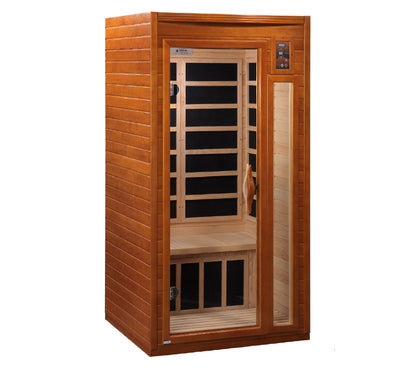 DYN-6106-01 Dynamic Barcelona 1 or 2 person Low EMF FAR Infrared Sauna