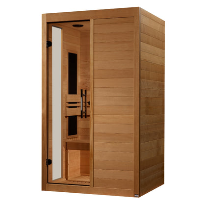 ***New 2026 Model***  Dynamic Veneto 1-2 Person Low EMF Far Infrared Sauna (Canadian Hemlock)