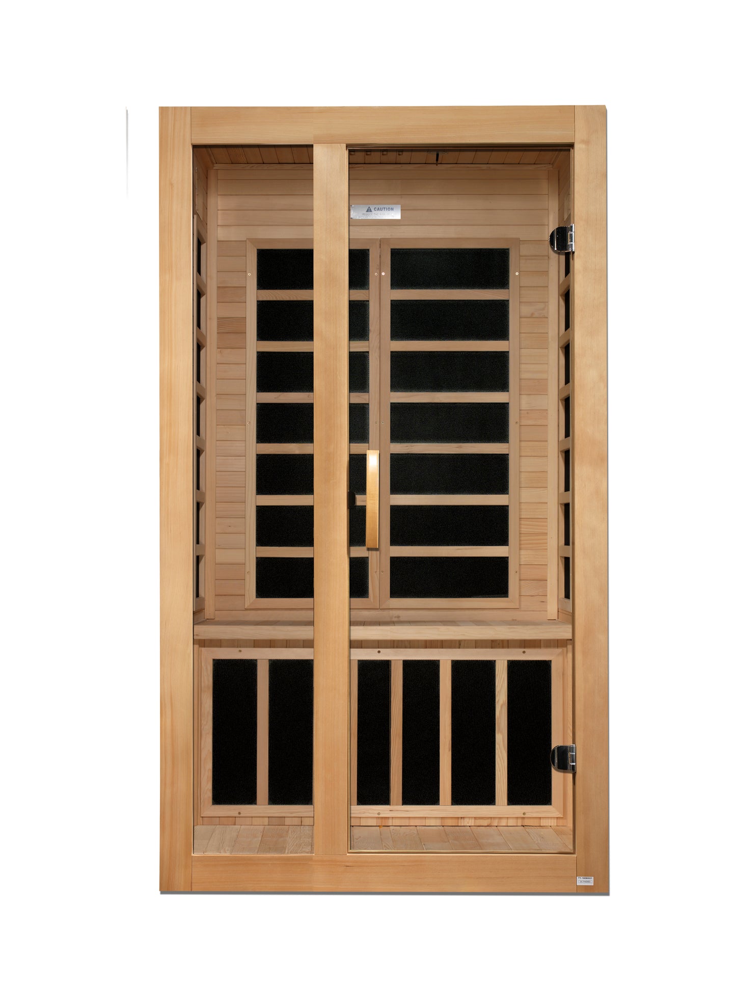 ***New 2026 Model*** Dynamic Gracia Full Spectrum 1–2 Person Near Zero EMF Infrared Sauna (Canadian Hemlock)