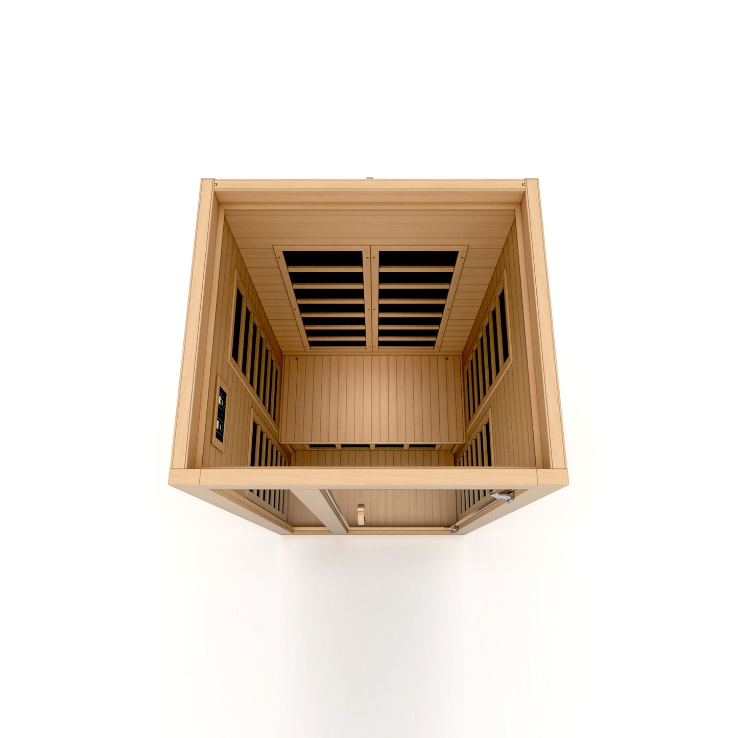 ***New 2026 Model*** Dynamic Gracia Elite 1–2 Person Ultra Low EMF FAR Infrared Sauna (Canadian Hemlock)