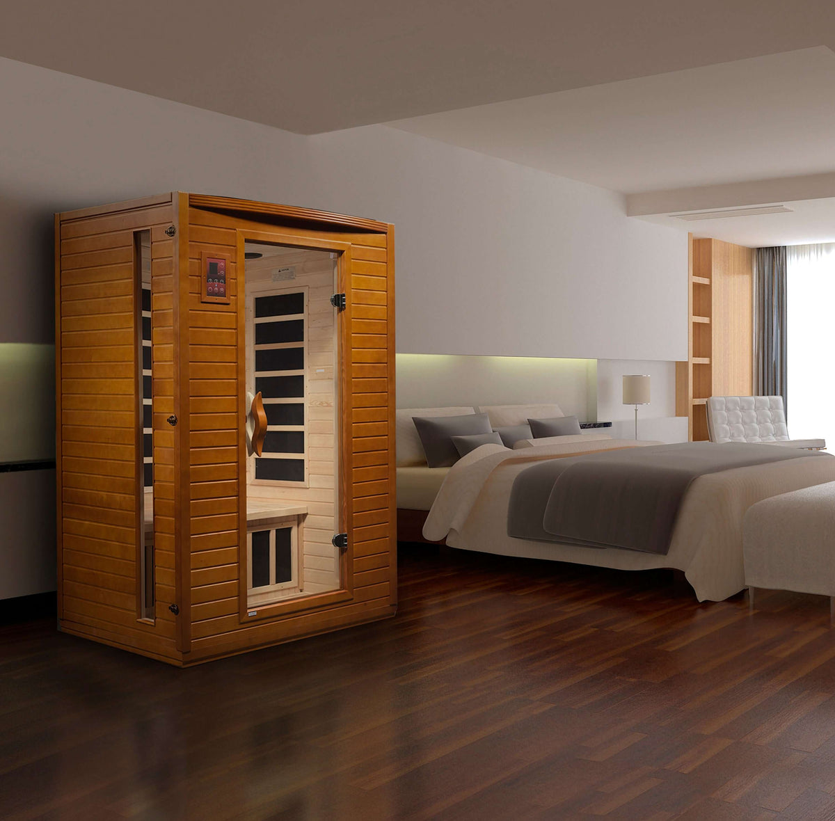 Dynamic Versailles 2 person Low EMF FAR Infrared Sauna
