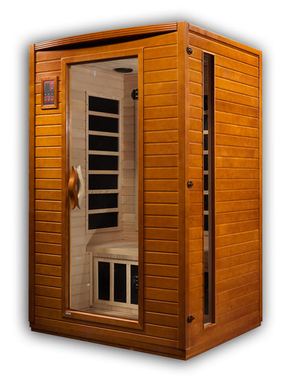 Dynamic Versailles Elite 2-Person Ultra Low EMF FAR Infrared Sauna (Canadian Hemlock)