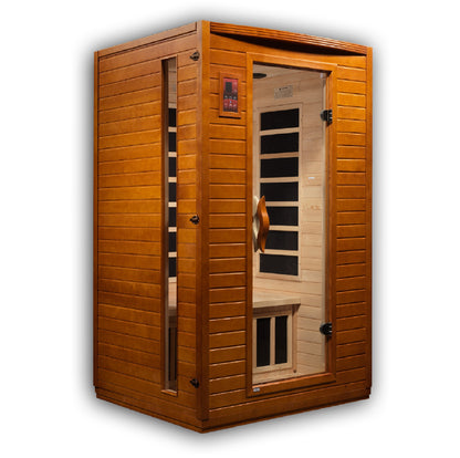 Dynamic Versailles Elite 2-Person Ultra Low EMF FAR Infrared Sauna (Canadian Hemlock)