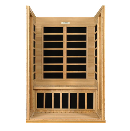 DYN-6202-03 Dynamic Versailles 2 person Low EMF FAR Infrared Sauna