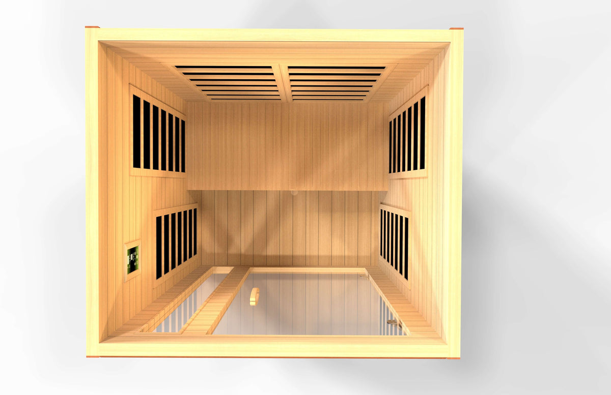 Dynamic Cordoba 2 person Low EMF FAR Infrared Sauna