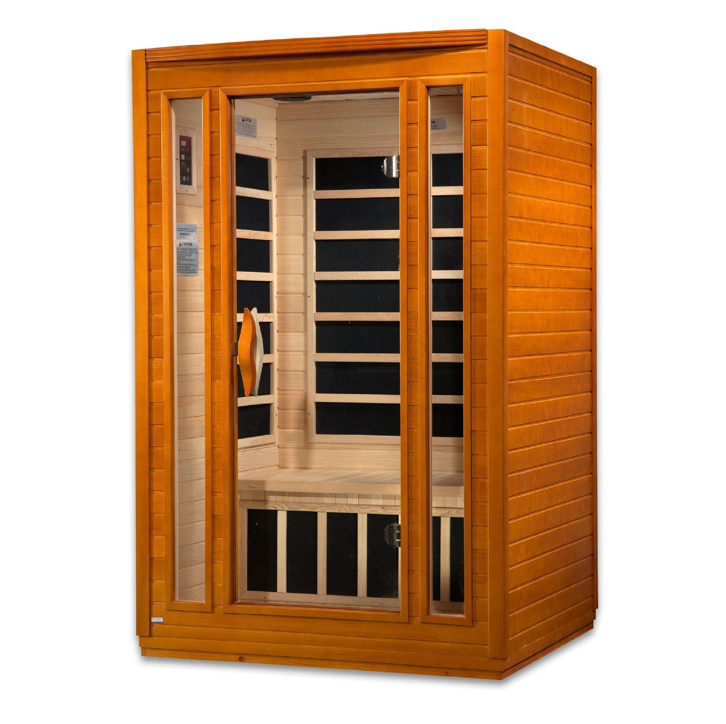 DYN-6206-01 Elite Dynamic San Marino Elite 2 person Ultra Low EMF FAR Infrared Sauna