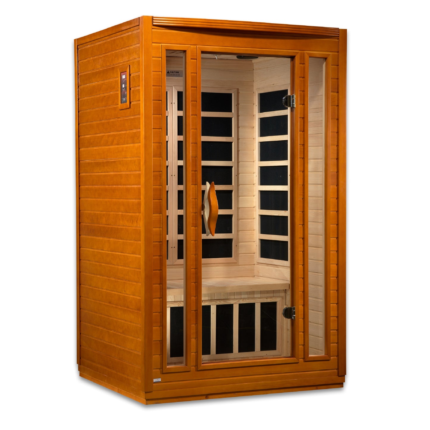 DYN-6206-01 Elite Dynamic San Marino Elite 2 person Ultra Low EMF FAR Infrared Sauna