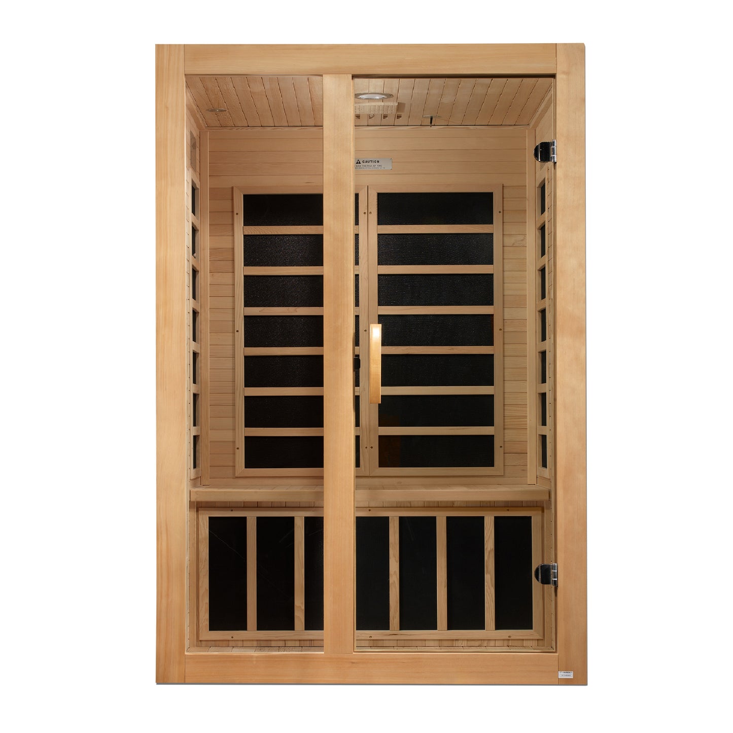 DYN-6209-01 Dynamic Santiago 2 person Low EMF FAR Infrared Sauna