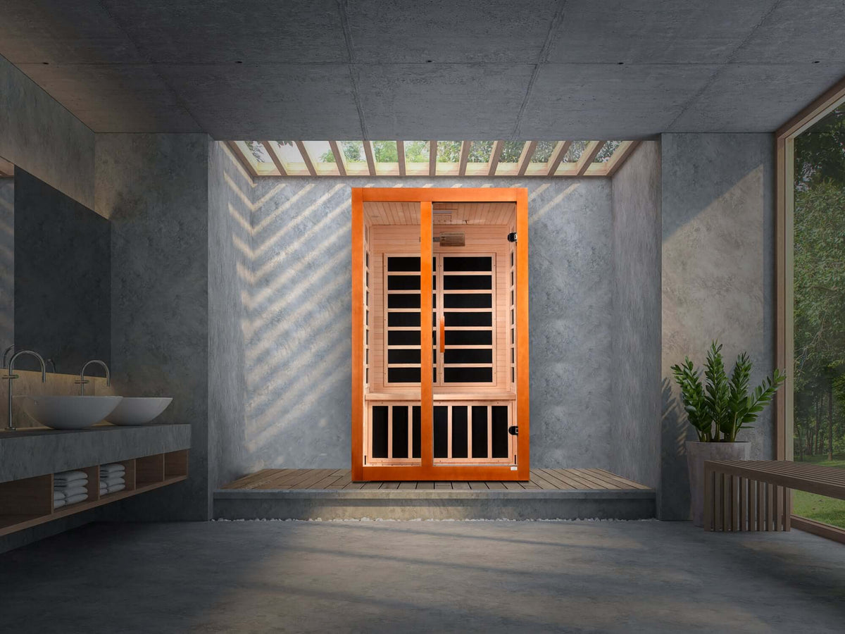 Elite Dynamic Santiago 2 person Ultra Low EMF FAR Infrared Sauna