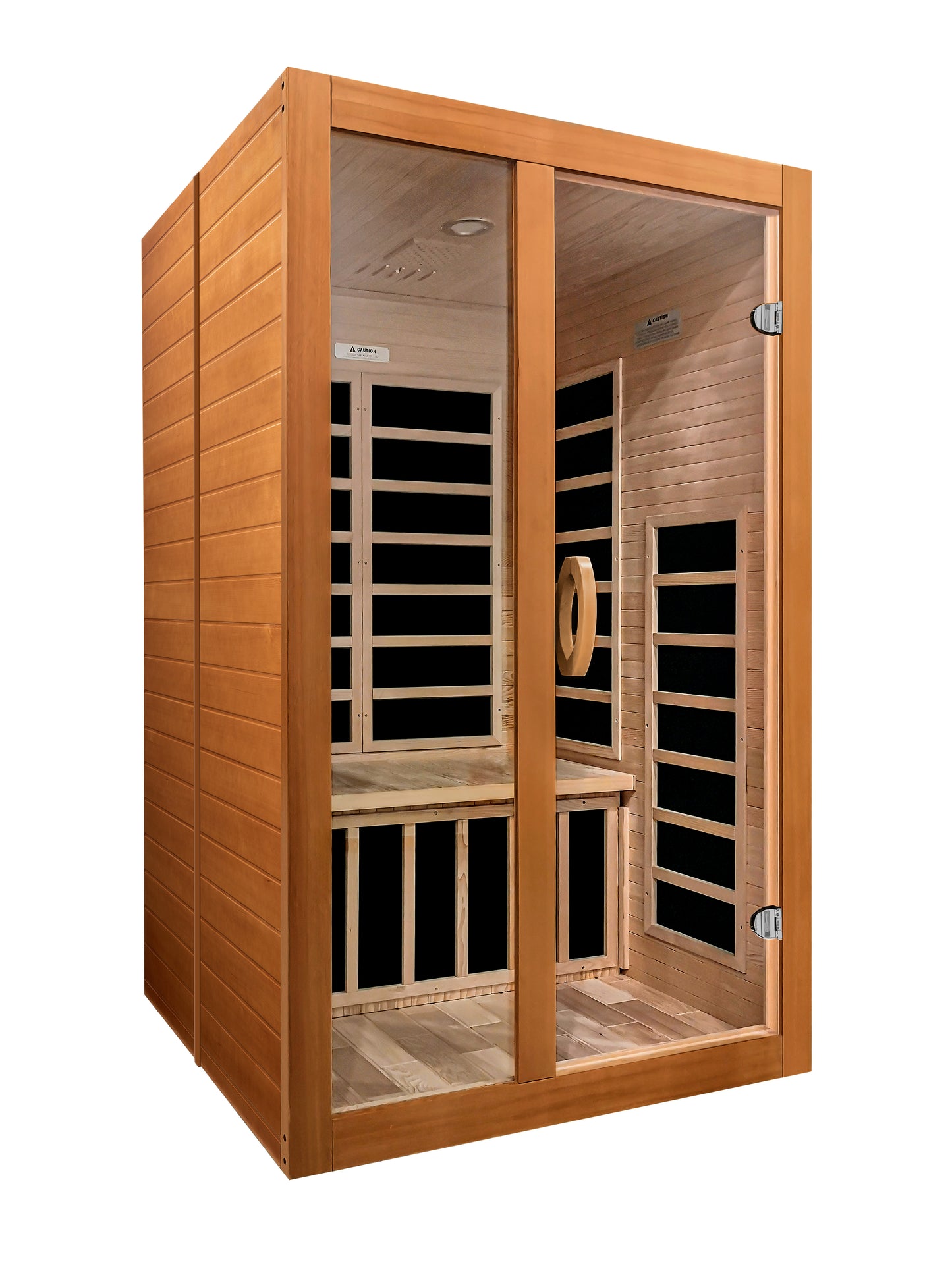 DYN-6209-02 Elite Dynamic Santiago Elite 2 person Ultra Low EMF FAR Infrared Sauna