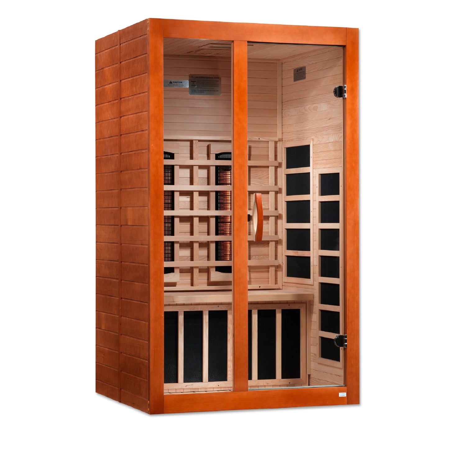 DYN-6209-03 FS Dynamic Santiago 2 person Full Spectrum Near Zero EMF FAR Infrared Sauna