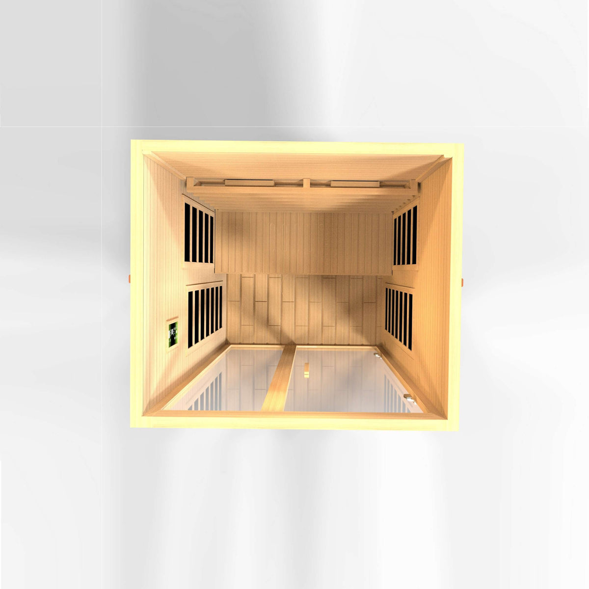 Dynamic Santiago 2 person Full Spectrum Near Zero EMF FAR Infrared Sauna