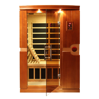 DYN-6210-01 Dynamic Venice 2 person Low EMF FAR Infrared Sauna