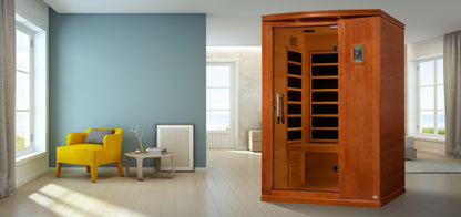 Dynamic "Venice Limited Elite" 2-Person Ultra Low EMF FAR Infrared Sauna (Canadian Hemlock)