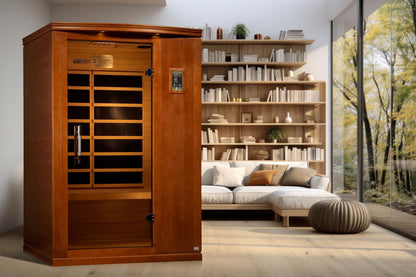 Dynamic "Venice Limited Elite" 2-Person Ultra Low EMF FAR Infrared Sauna (Canadian Hemlock)