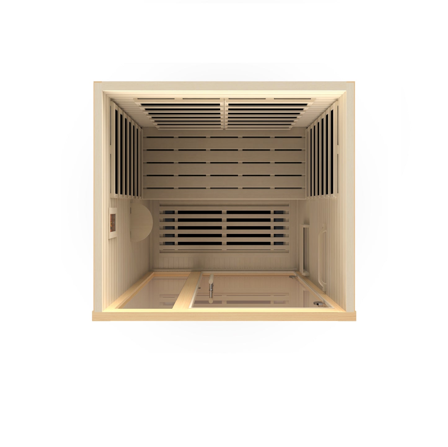 DYN-6215-02 Dynamic Llumeneres 2 person Ultra Low EMF FAR Infrared Sauna