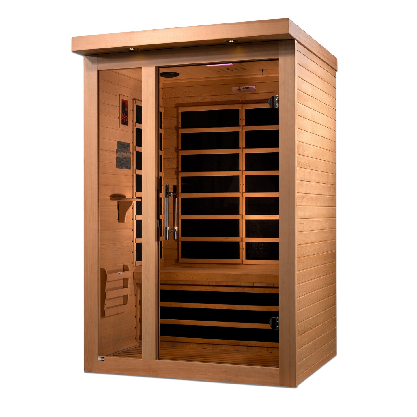 DYN-6215-02 Dynamic Llumeneres 2 person Ultra Low EMF FAR Infrared Sauna