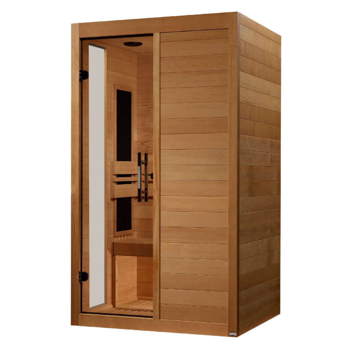 ***New 2026 Model*** Dynamic Lucca 2-Person Low EMF FAR Infrared Sauna (Canadian Hemlock)