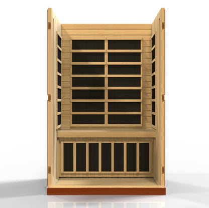 DYN-6220-01 Dynamic Vittoria 2 person Low EMF FAR Infrared Sauna