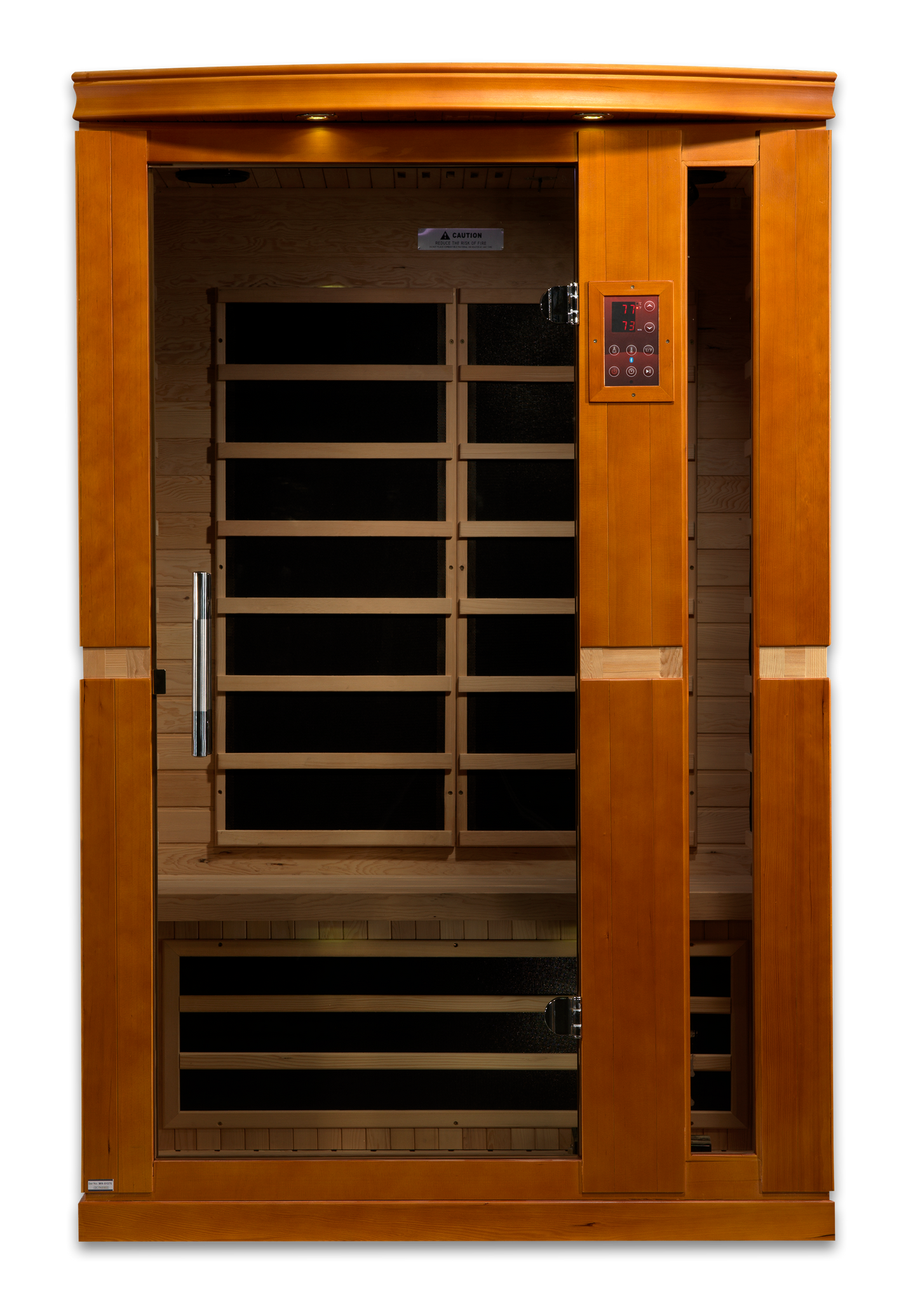 Dynamic Vittoria Elite 2-Person Ultra Low EMF FAR Infrared Sauna (Canadian Hemlock)