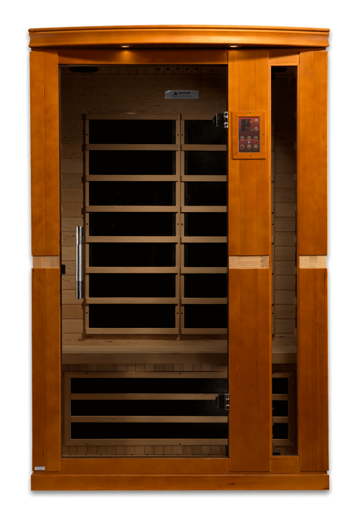 Dynamic Vittoria Elite 2-Person Ultra Low EMF FAR Infrared Sauna (Canadian Hemlock)