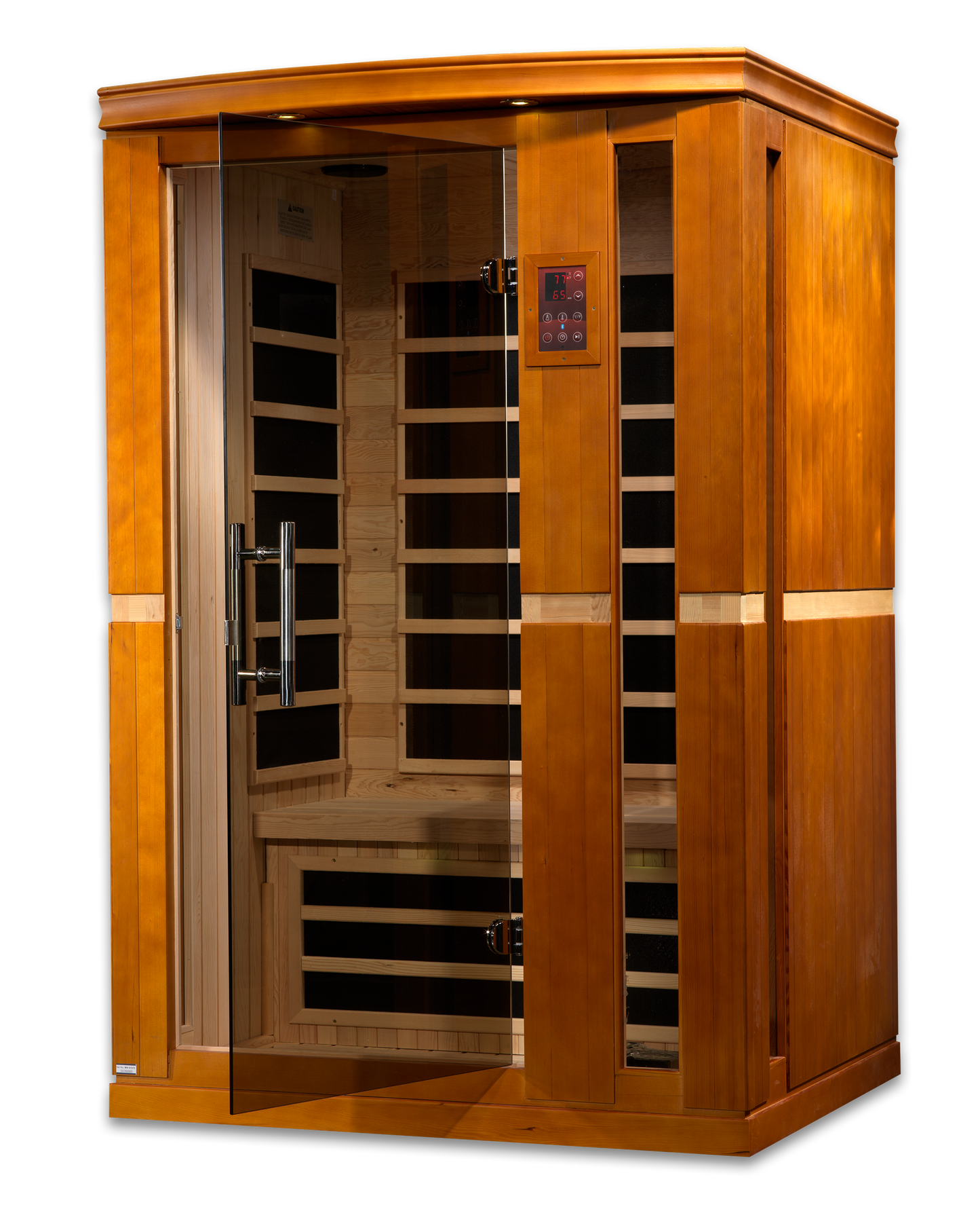 Dynamic Vittoria Elite 2-Person Ultra Low EMF FAR Infrared Sauna (Canadian Hemlock)