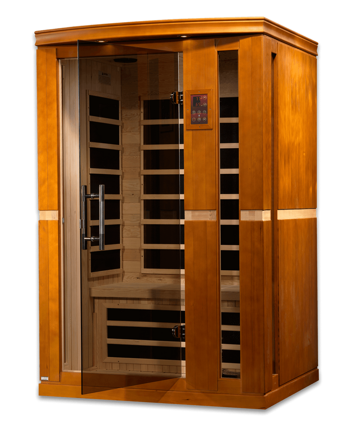 Dynamic Vittoria Elite 2-Person Ultra Low EMF FAR Infrared Sauna (Canadian Hemlock)