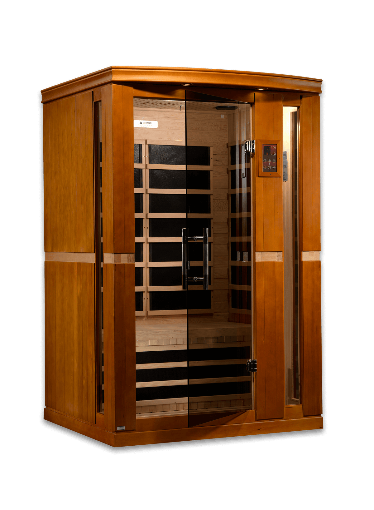 Dynamic Vittoria Elite 2-Person Ultra Low EMF FAR Infrared Sauna (Canadian Hemlock)