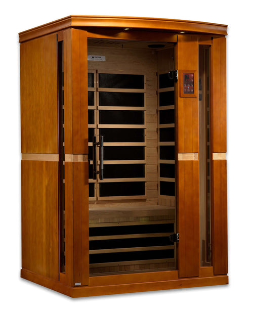 Dynamic Vittoria Elite 2-Person Ultra Low EMF FAR Infrared Sauna (Canadian Hemlock)