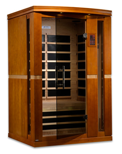 Dynamic Vittoria Elite 2-Person Ultra Low EMF FAR Infrared Sauna (Canadian Hemlock)