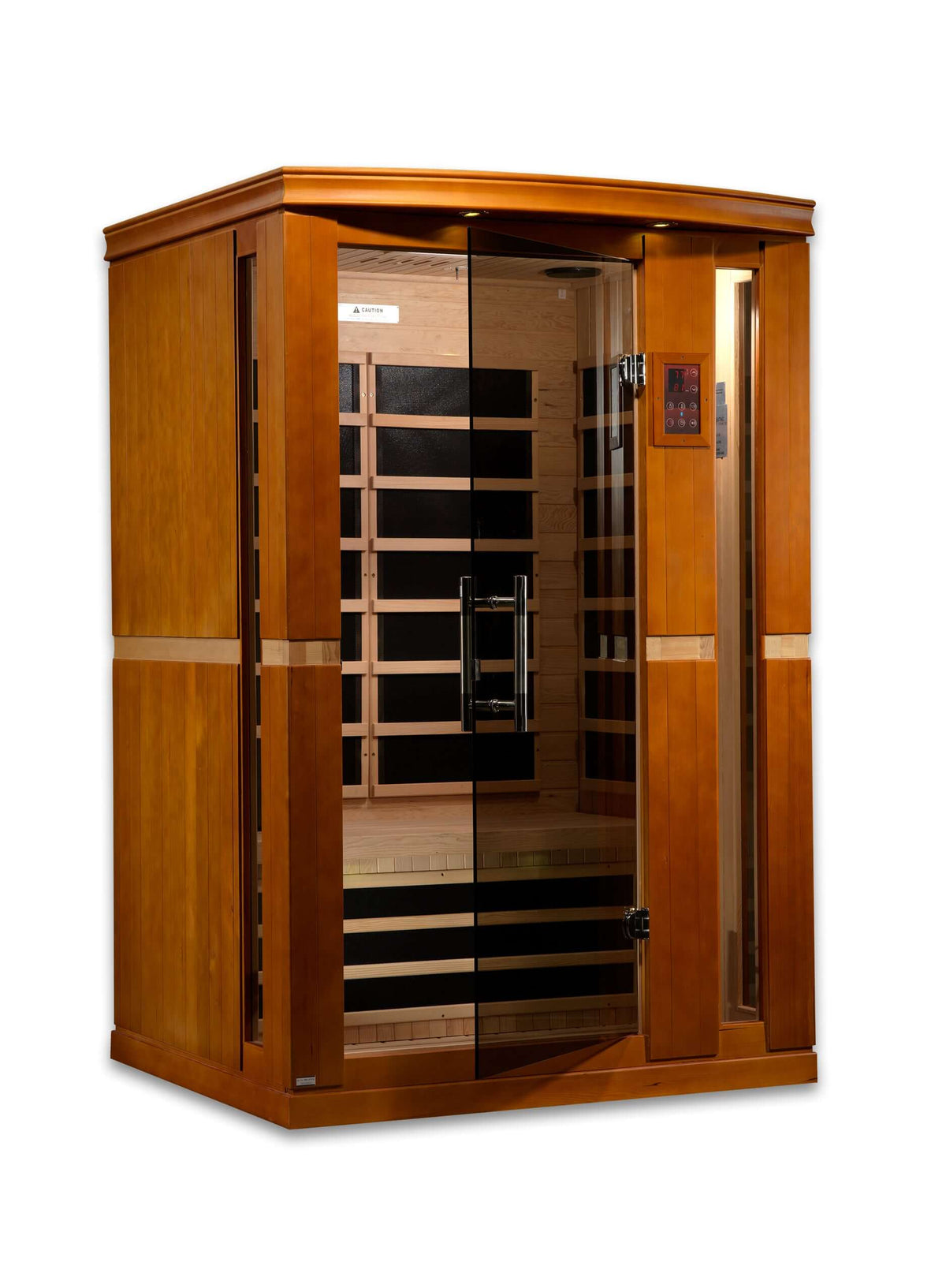 Dynamic Vittoria Elite 2-Person Ultra Low EMF FAR Infrared Sauna (Canadian Hemlock)