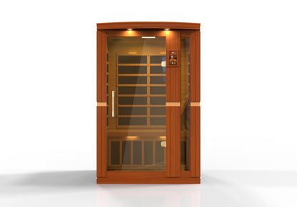 Dynamic Vittoria Elite 2-Person Ultra Low EMF FAR Infrared Sauna (Canadian Hemlock)