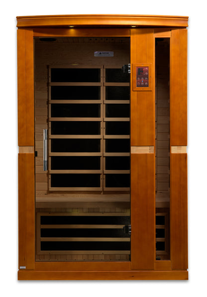 Dynamic Vittoria Elite 2-Person Ultra Low EMF FAR Infrared Sauna (Canadian Hemlock)
