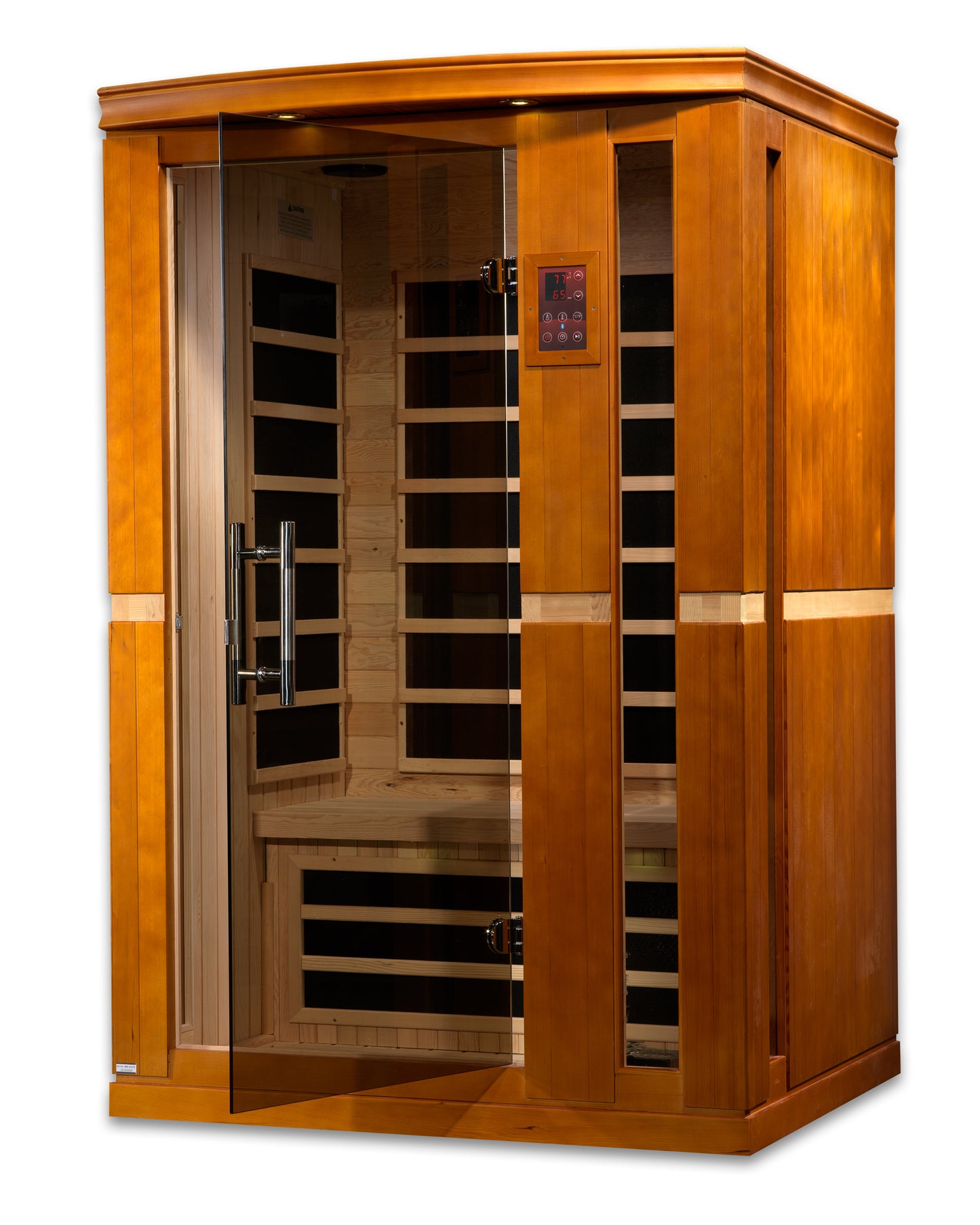 Dynamic Vittoria Elite 2-Person Ultra Low EMF FAR Infrared Sauna (Canadian Hemlock)
