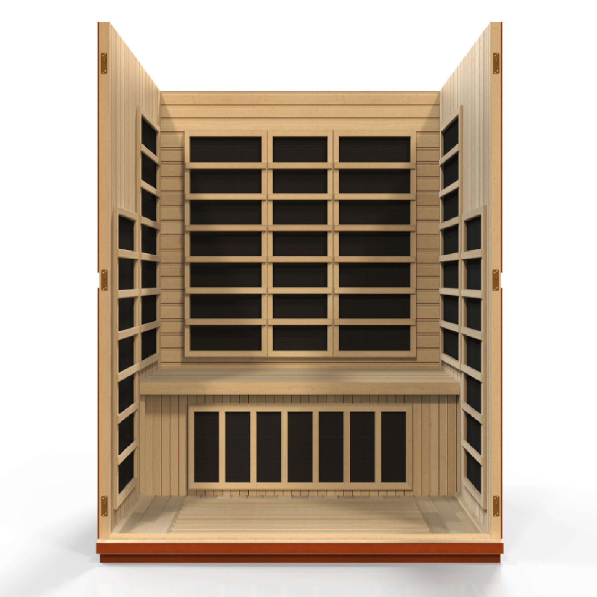 Dynamic Bellagio 3 person Low EMF FAR Infrared Sauna