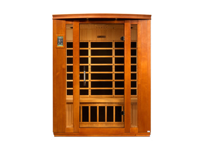 DYN-6306-02 Dynamic Bellagio 3 person Low EMF FAR Infrared Sauna