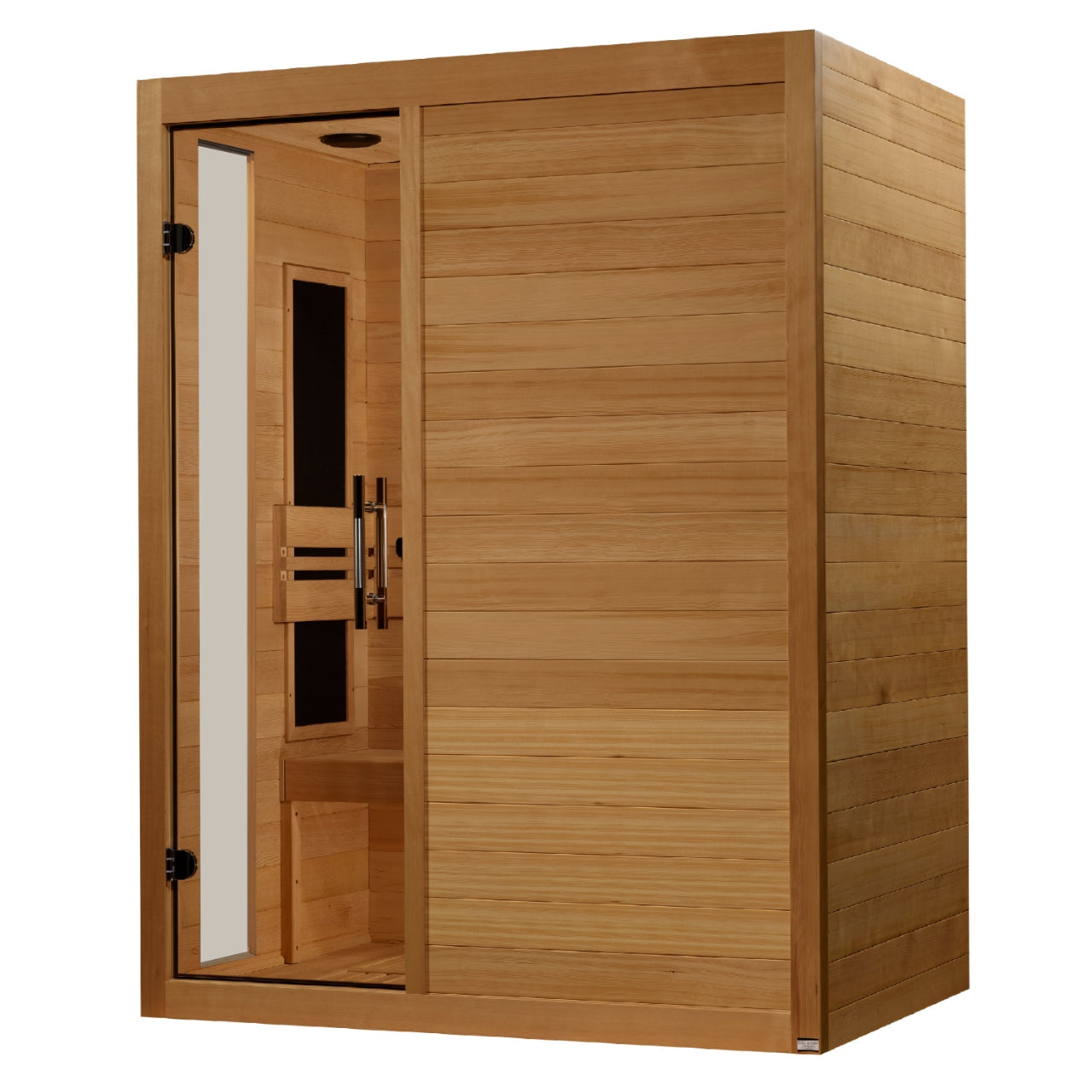 ***New 2026 Model*** Dynamic Toscana Elite 3-Person Ultra Low EMF FAR Infrared Sauna (Canadian Hemlock)