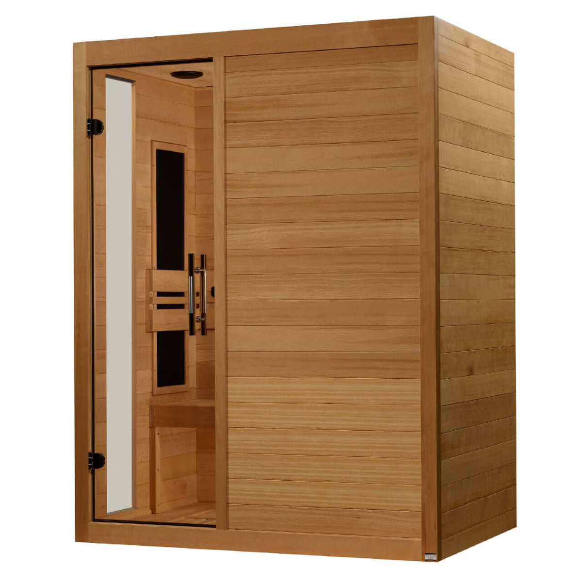 ***New 2026 Model*** Dynamic Toscana Elite 3-Person Ultra Low EMF FAR Infrared Sauna (Canadian Hemlock)