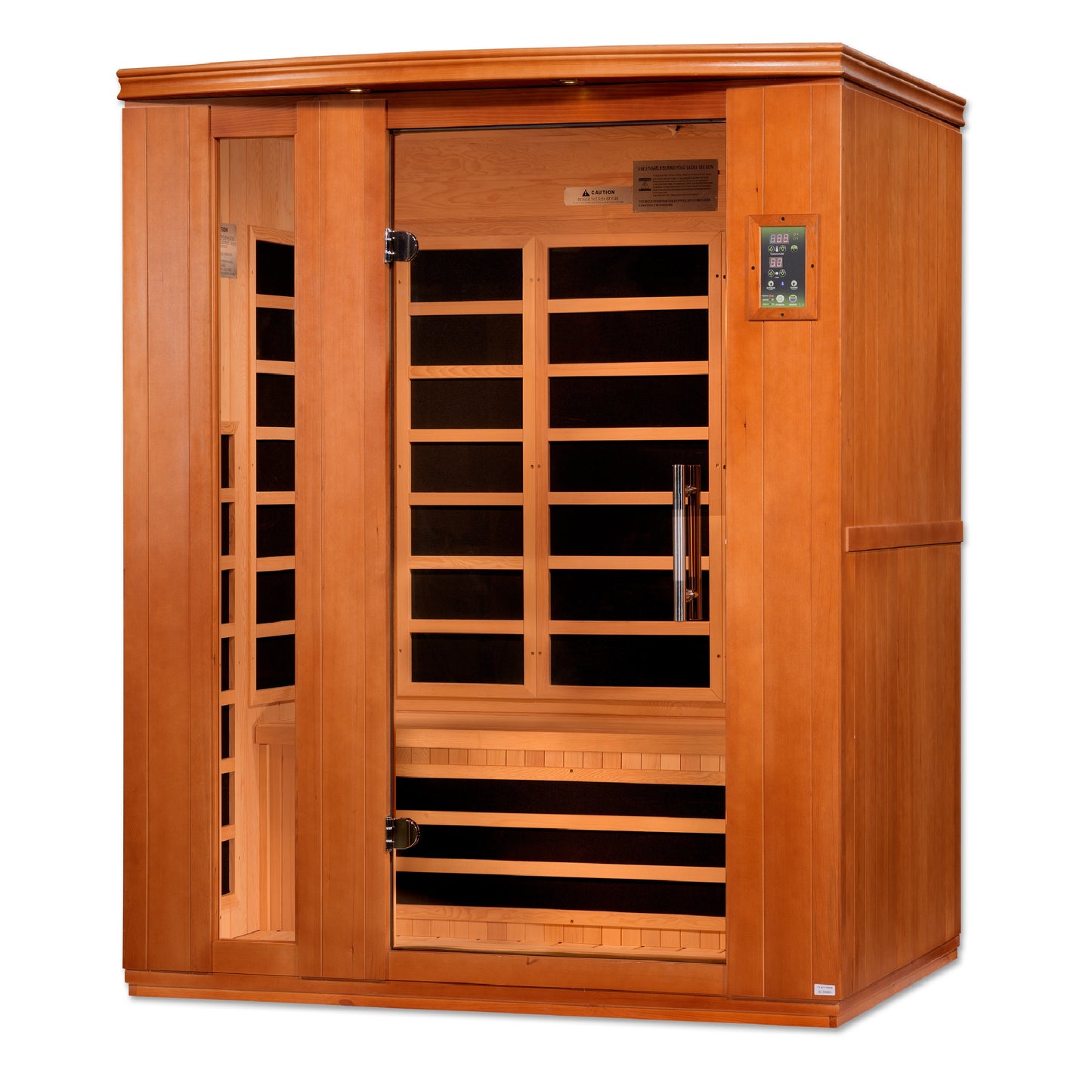 DYN-6336-02 Elite Dynamic Lugano 3 person Ultra Low EMF FAR Infrared Sauna