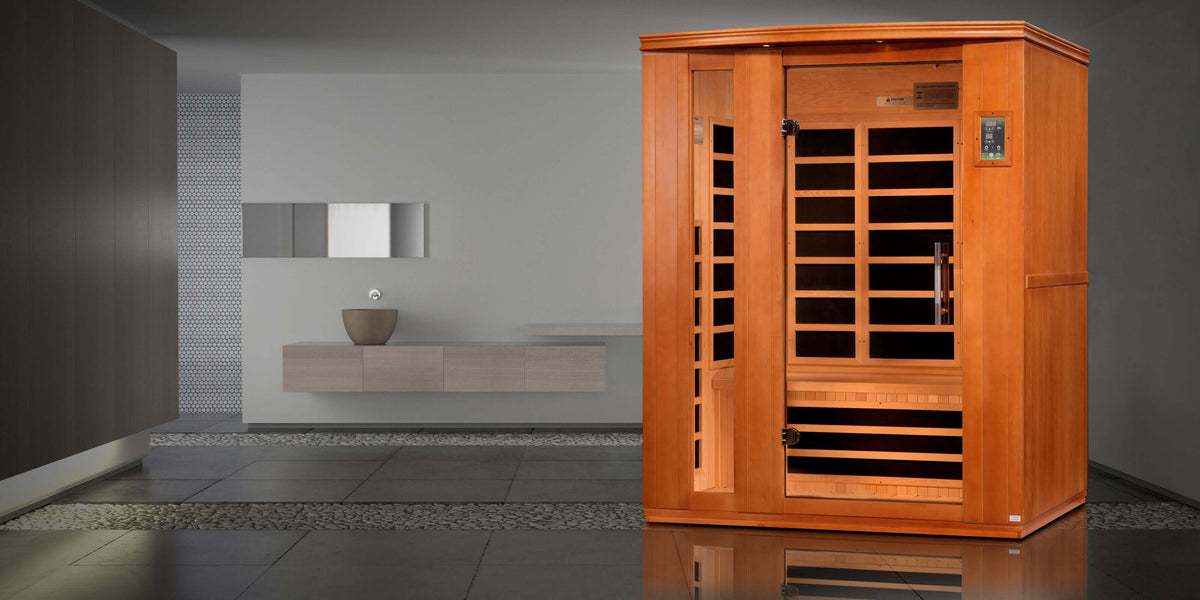 Dynamic Lugano 3 person Low EMF FAR Infrared Sauna