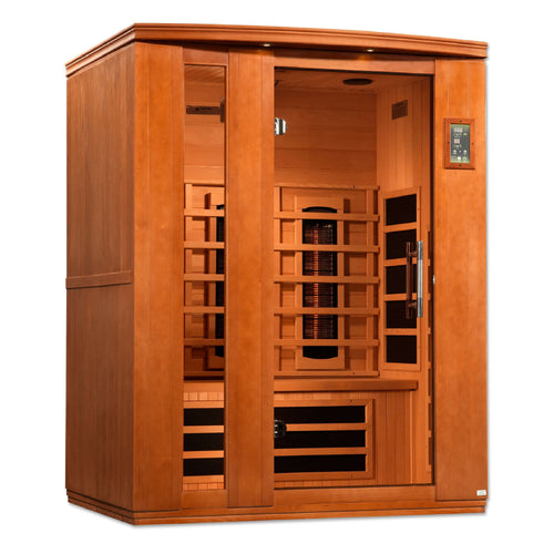 Dynamic Lugano 3 person Full Spectrum Near Zero EMF FAR Infrared Sauna