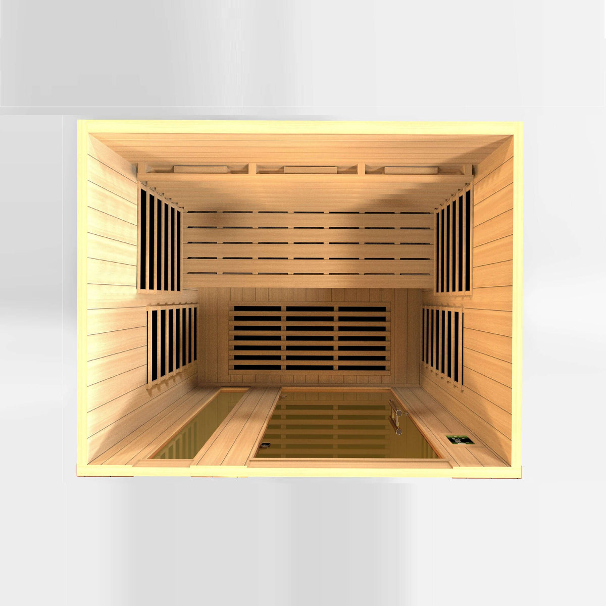 Dynamic Lugano 3 person Full Spectrum Near Zero EMF FAR Infrared Sauna