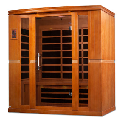 DYN-6440-01 Dynamic Bergamo 4 person Low EMF FAR Infrared Sauna