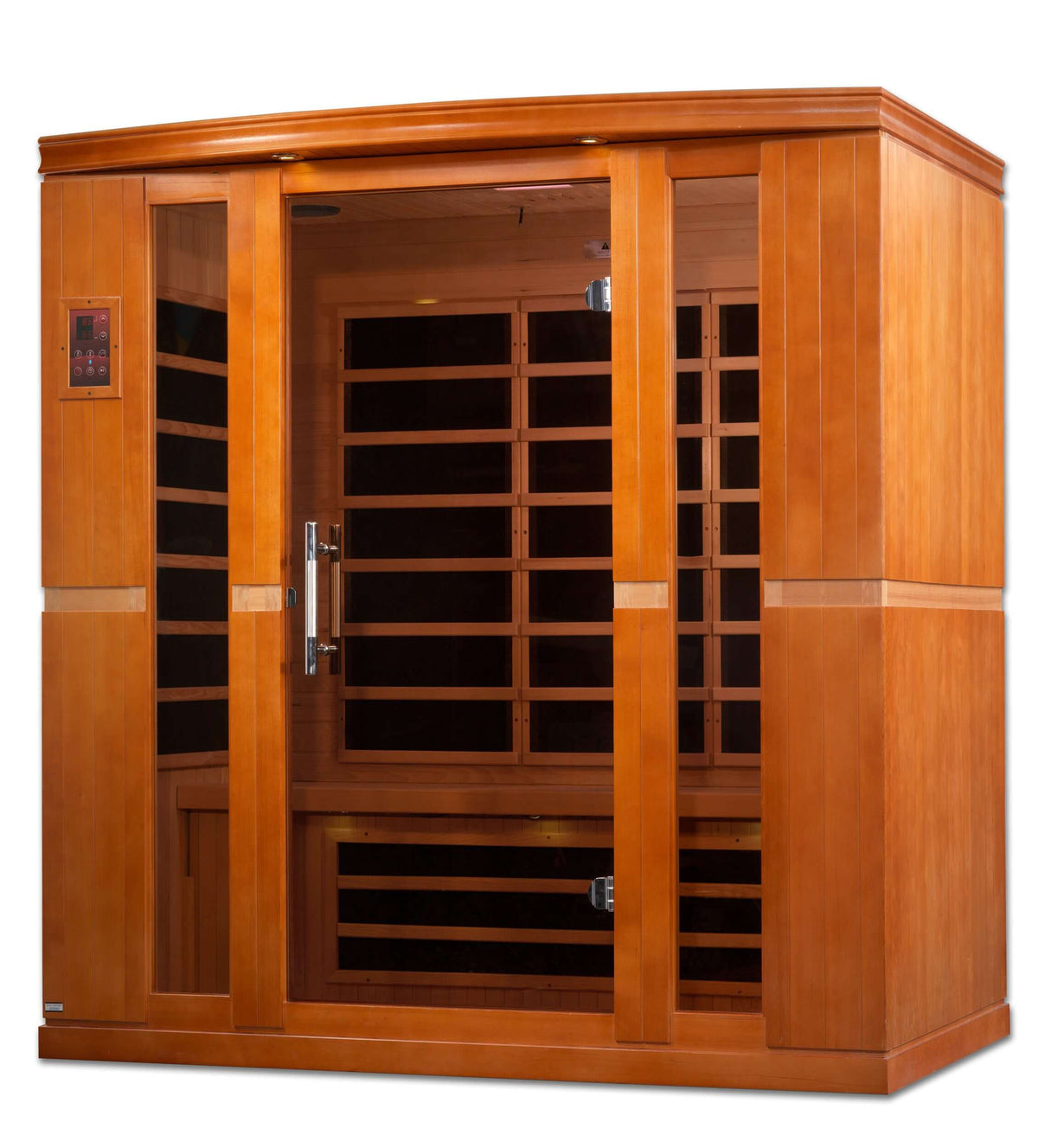 Dynamic Bergamo Elite 4-Person Ultra Low EMF FAR Infrared Sauna (Canadian Hemlock)