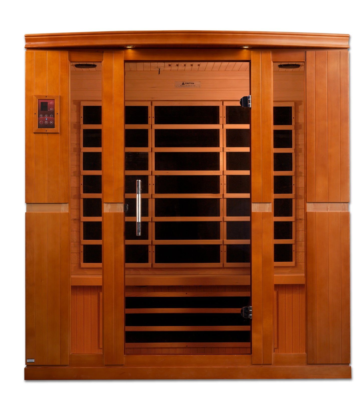 Dynamic Bergamo Elite 4-Person Ultra Low EMF FAR Infrared Sauna (Canadian Hemlock)