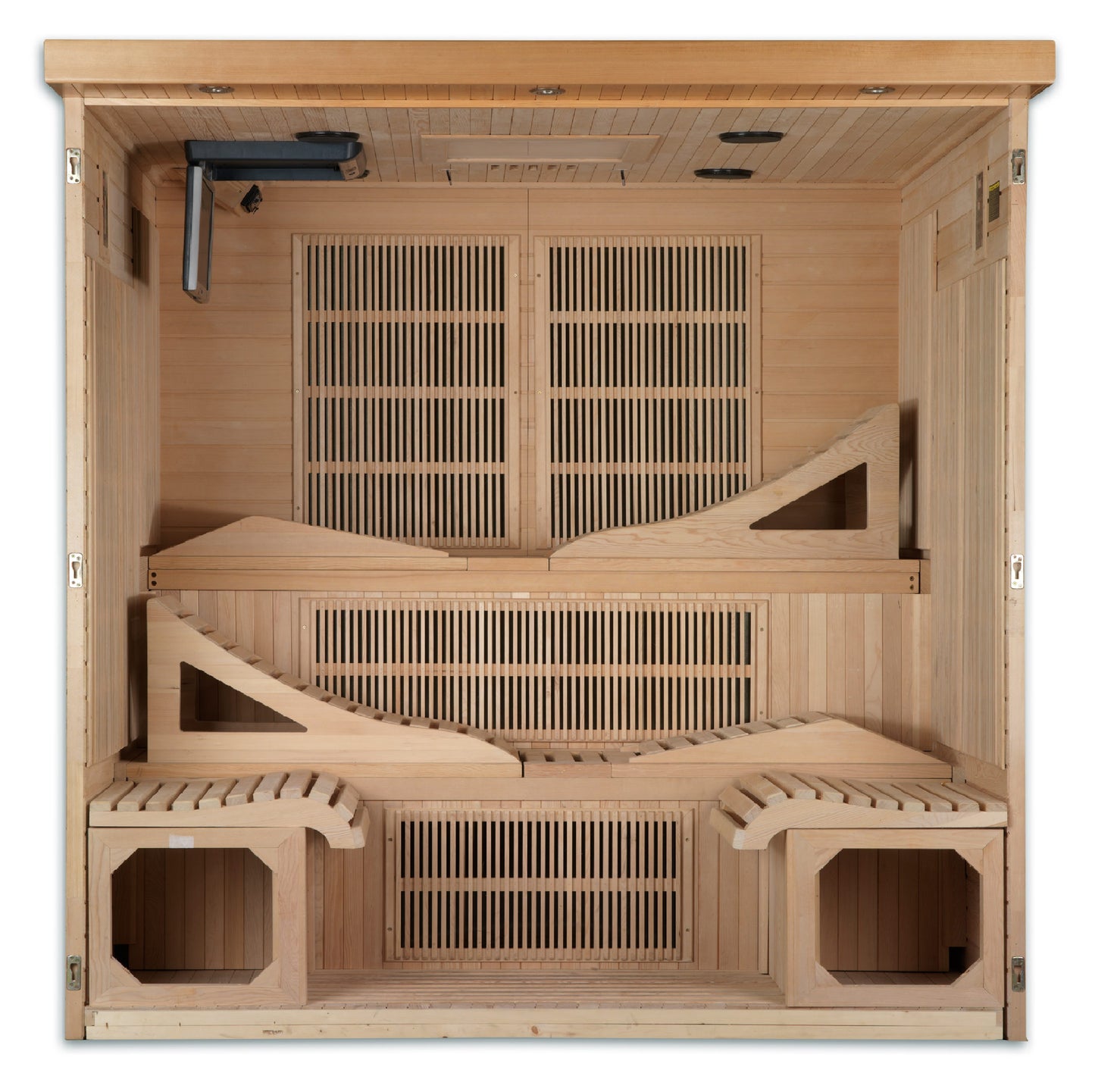 GDI-6996-01 Golden Designs Monaco 6 person PureTech™ Near Zero EMF FAR Infrared Sauna